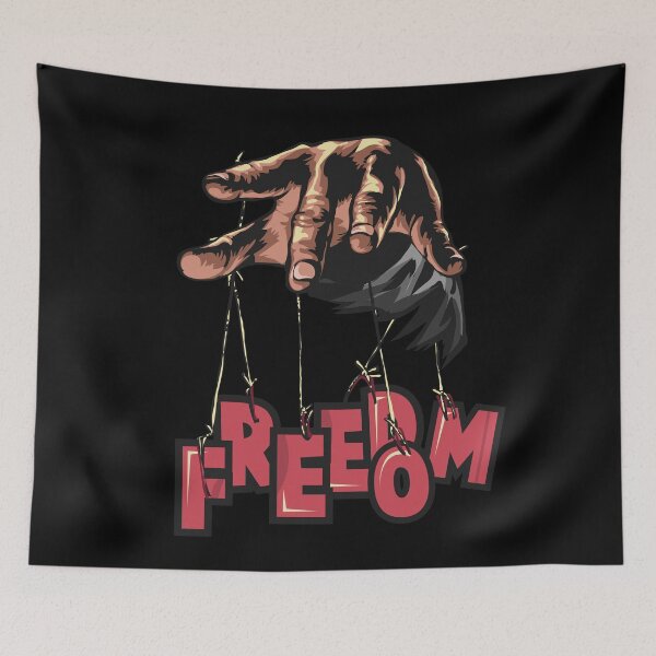 Item preview, When You Think You Are Free Think Again designed and sold by Urosek.