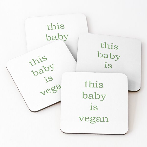 Item preview, This Baby is Vegan designed and sold by EmeraldeaArt.