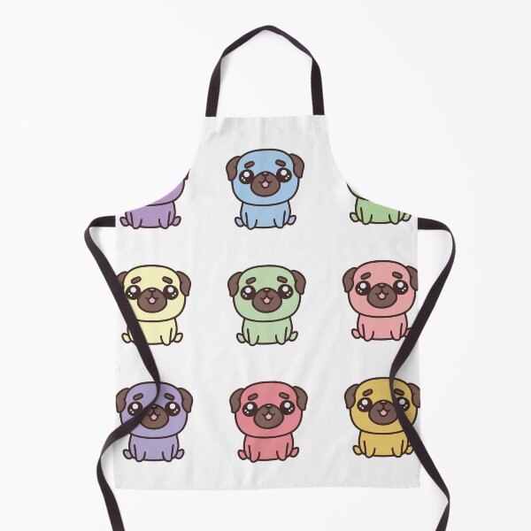 Item preview, Cute pug sticker pack 2 designed and sold by KawaiiBombShop.