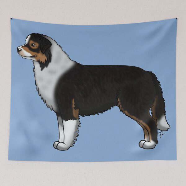Item preview, Black tri Aussie  designed and sold by viljar.