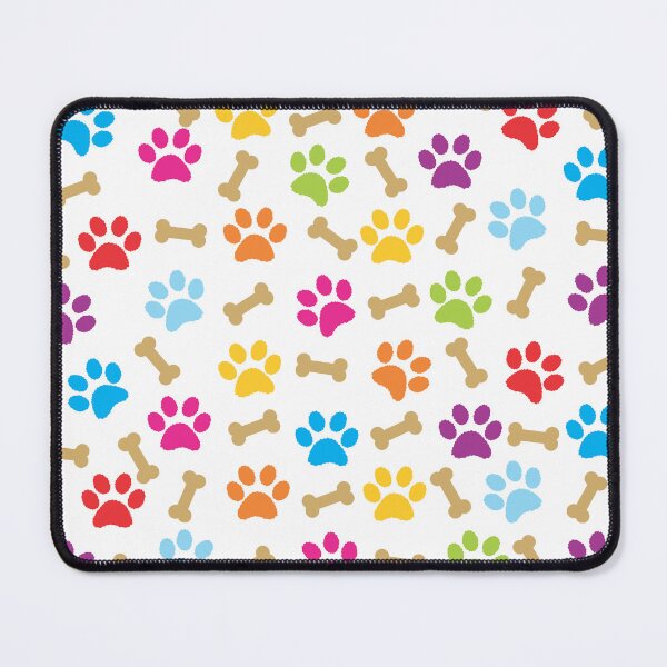 Item preview, Paw Dog Print Pattern Colorful designed and sold by Tetete.