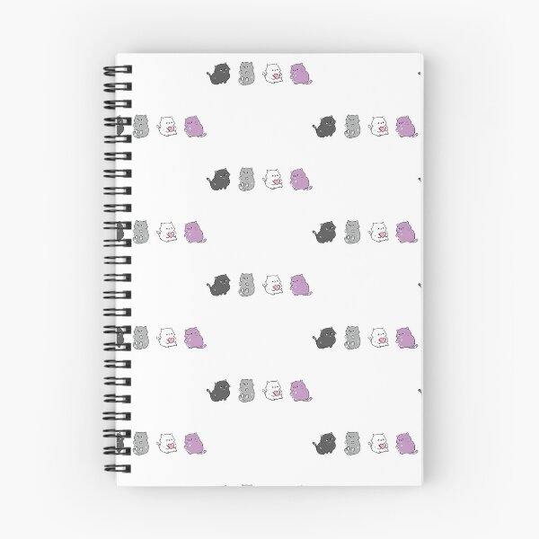 Item preview, Asexual Kawaii Cats Ace Pride Cute Kittens LGBT Subtle Queer designed and sold by Queer Pride Shop.