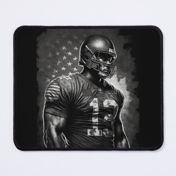 Item preview, American Football Player Usa Flag designed and sold by druckfun.