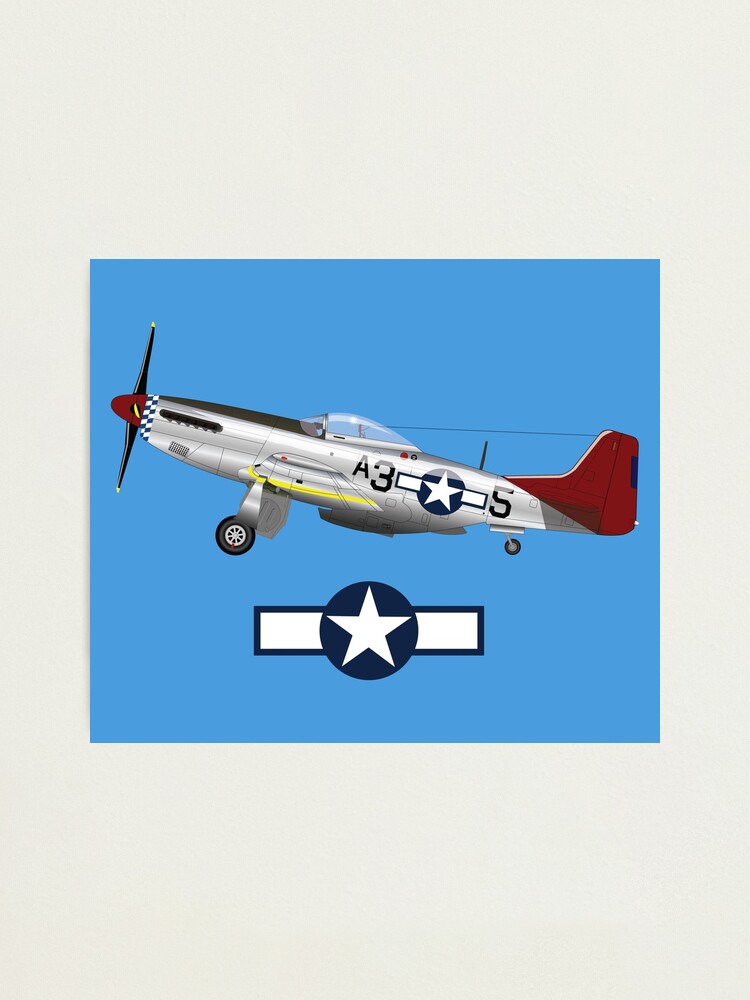 Lámina fotográfica «Aviones americanos de la Segunda Guerra Mundial» de  Blok45 | Redbubble