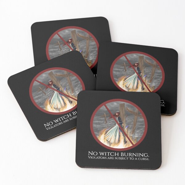 Item preview, No Witch Burning - Violators Are Subject To A Curse designed and sold by Styrman.