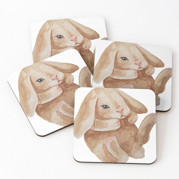 Artikelvorschau, Süßer Aquarellhase, Osterhase entworfen und verkauft von Createssy.