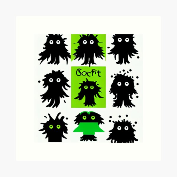 Soot Sprite Art Print