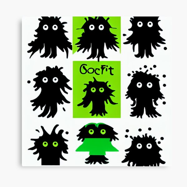 Soot Sprite - Green Border Poster for Sale by GAM3SD3AN