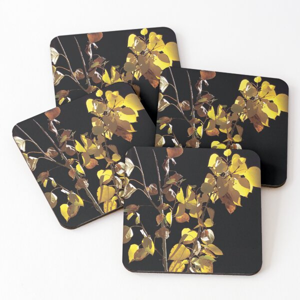 Item preview, Sunlit Aspen Tree Leaves designed and sold by CarefulCaptures.