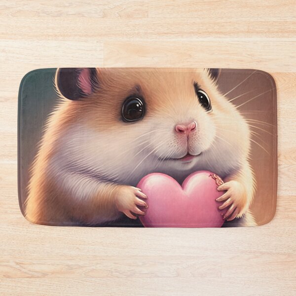 Item preview, Hamster with Heart designed and sold by Red Witch Art.