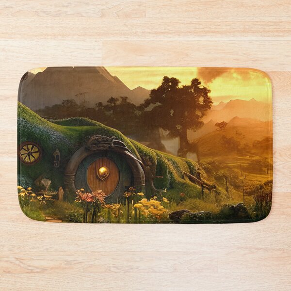 Item preview, A magical forest with a small house designed and sold by FreeSpirit-Shop.
