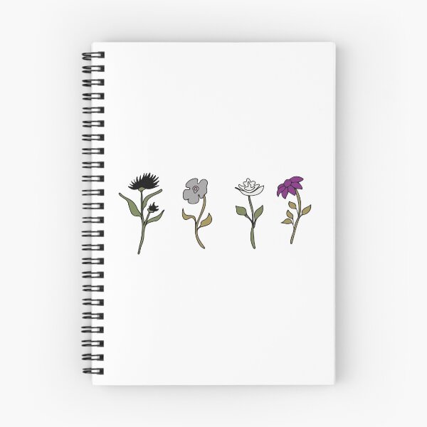 Item preview, Subtle Asexual Flowers Ace Pride Proud Asexuality Queer designed and sold by Queer Pride Shop.