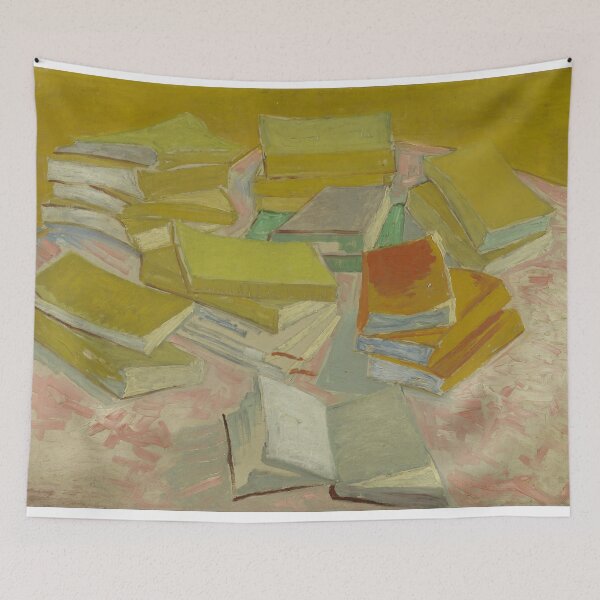 Item preview, Vincent Van Gogh - Piles of French Novels, Book lovers! designed and sold by NewNomads.