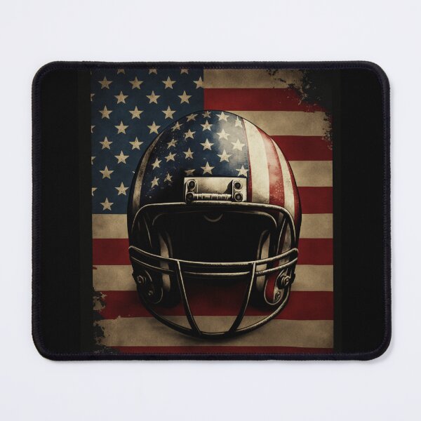 Item preview, American Football Player Usa Flag designed and sold by druckfun.