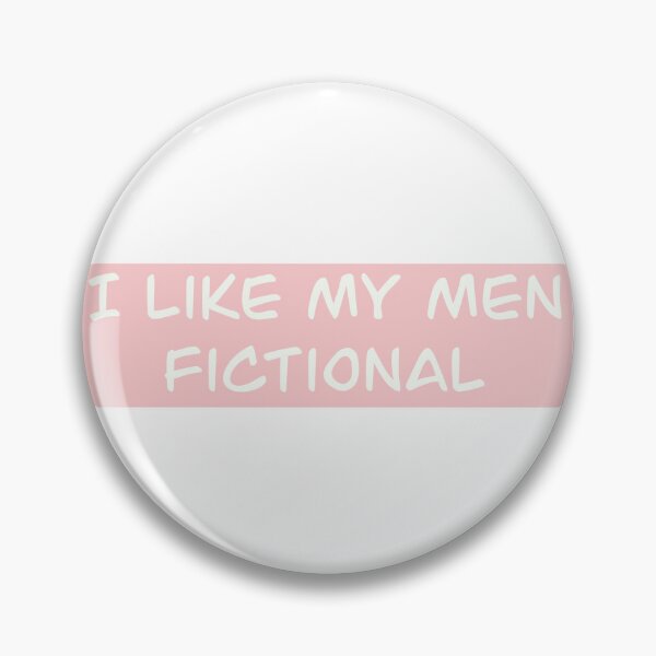 Item preview, Fictional Men Pink designed and sold by TeakettleBooks.