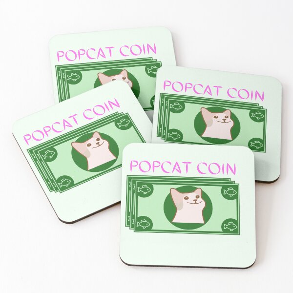 Item preview, Popcat pet coin meme  designed and sold by megojamal.