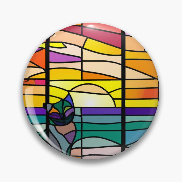 Item preview, Cat Watching Sunset designed and sold by T- VIbes ⭐ ⭐ ⭐ ⭐ ⭐.