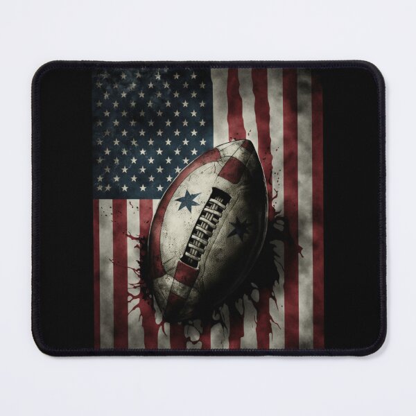 Item preview, American Football Player Usa Flag designed and sold by druckfun.