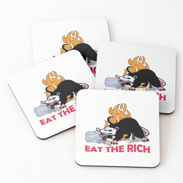 Item preview, Eat The Rich Possum designed and sold by Vendetta-art.