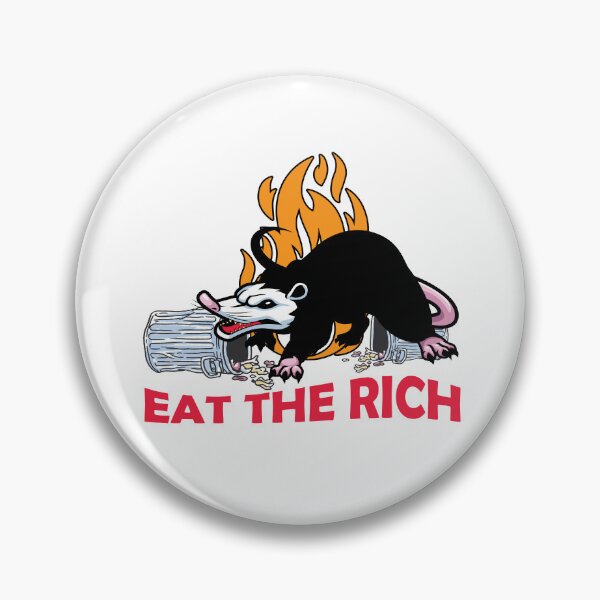 Item preview, Eat The Rich Possum designed and sold by Vendetta-art.