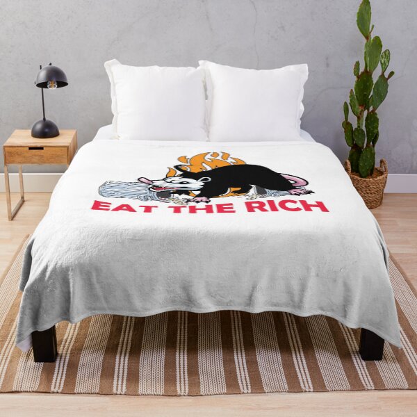 Item preview, Eat The Rich Possum designed and sold by Vendetta-art.