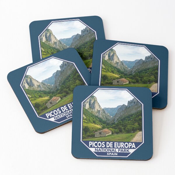 Item preview, Picos de Europa National Park Spain Emblem designed and sold by KrisSidDesigns.