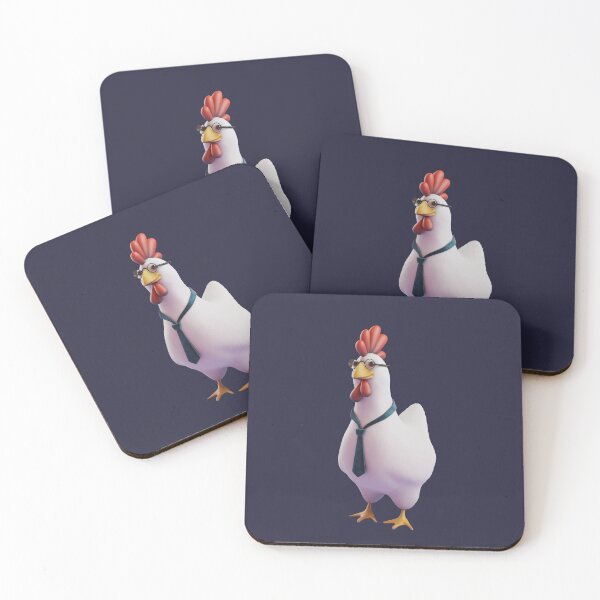 Item preview, Business Chicken 3D Illustration designed and sold by Gravedrinker.
