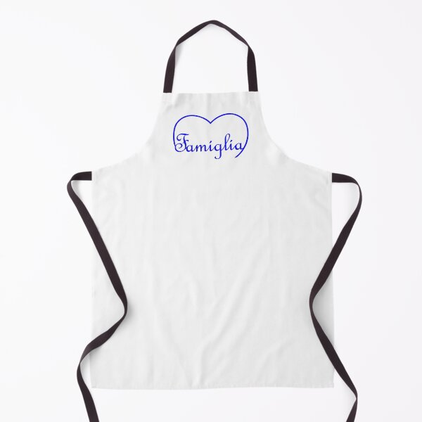 Item preview, Italian word Famiglia / Family in the top of a heart designed and sold by SunnyDazDesign.