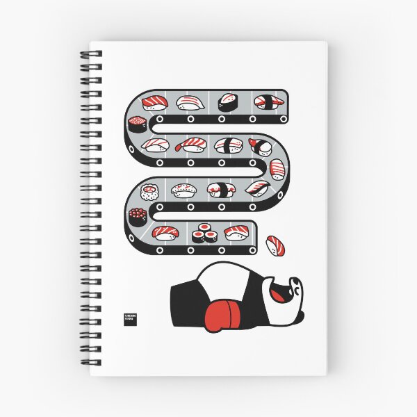 Item preview, Conveyor Belt Sushi Panda designed and sold by PunchingPandas.