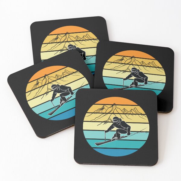 Item preview, Skiing Lover Vintage Ski Resort Skier Winter Sports designed and sold by TheInkElephant.