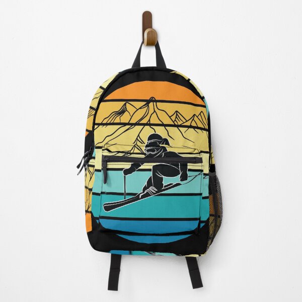 Item preview, Skiing Lover Vintage Ski Resort Skier Winter Sports designed and sold by TheInkElephant.