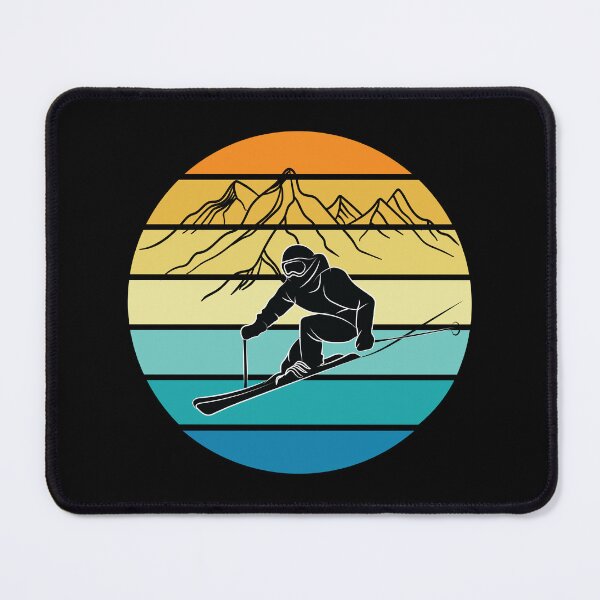 Item preview, Skiing Lover Vintage Ski Resort Skier Winter Sports designed and sold by TheInkElephant.