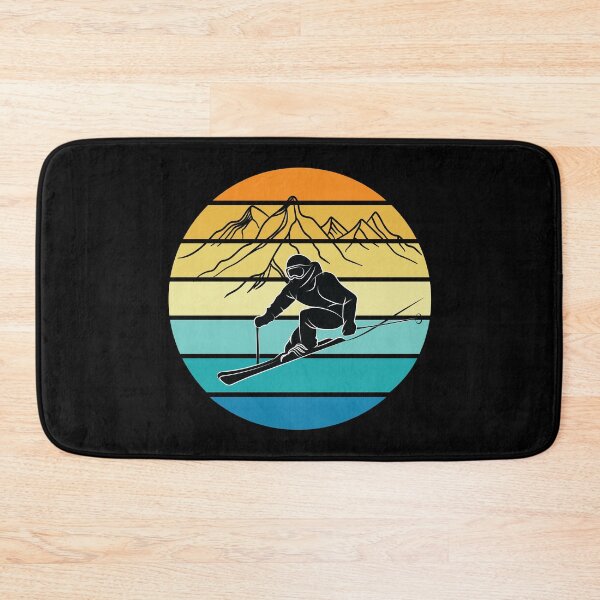 Item preview, Skiing Lover Vintage Ski Resort Skier Winter Sports designed and sold by TheInkElephant.