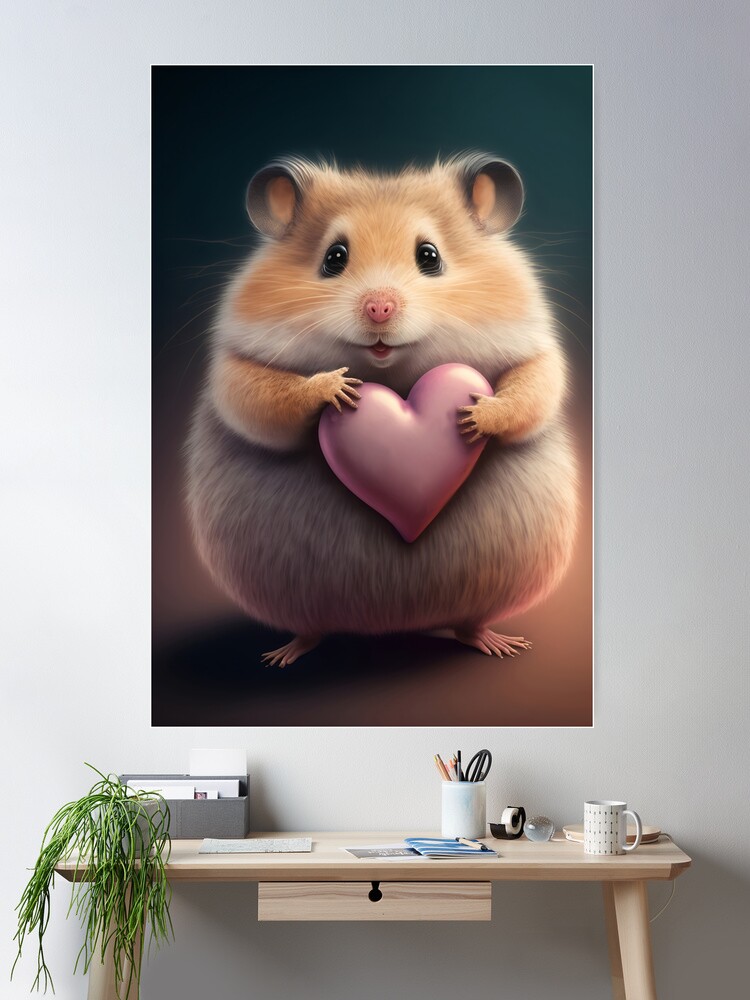 Life Is Better With A Hamsters Love Hamsters Digital Art by EQ