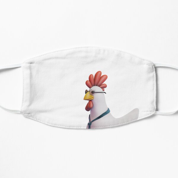 Business Chicken 3D Illustration Flat Mask