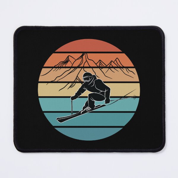 Item preview, Ski Lover Vintage Ski Resort Skier Winter Sports Retro designed and sold by TheInkElephant.