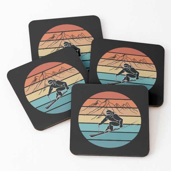 Item preview, Ski Lover Vintage Ski Resort Skier Winter Sports Retro designed and sold by TheInkElephant.