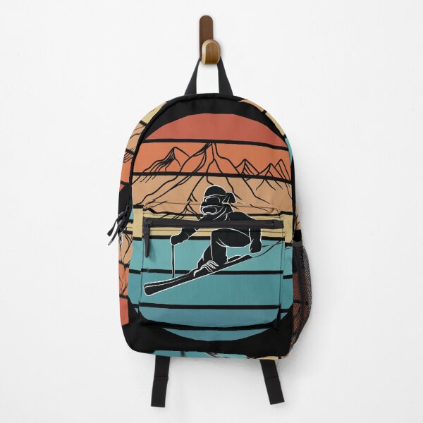 Item preview, Ski Lover Vintage Ski Resort Skier Winter Sports Retro designed and sold by TheInkElephant.