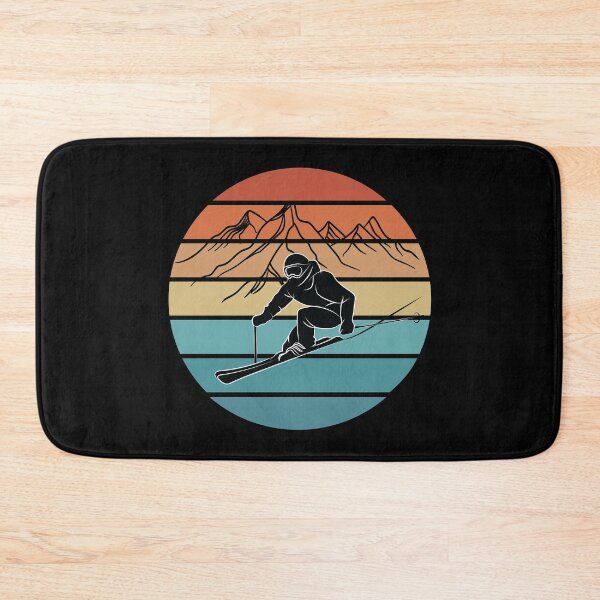 Item preview, Ski Lover Vintage Ski Resort Skier Winter Sports Retro designed and sold by TheInkElephant.