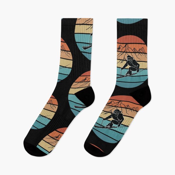 Item preview, Ski Lover Vintage Ski Resort Skier Winter Sports Retro designed and sold by TheInkElephant.