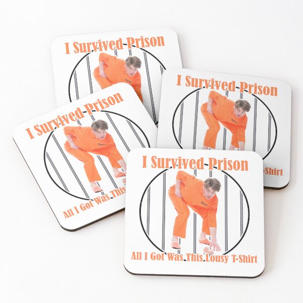 Item preview, I Survived Prison And All I Got Was This Lousy T-Shirt designed and sold by AlphaOutfitCo.