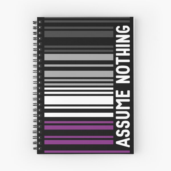 Item preview, Asexual Pride Proud Ace Barcode Assume Nothing Subtle Queer designed and sold by Queer Pride Shop.