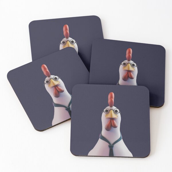 Item preview, Business Chicken 3D Illustration designed and sold by Gravedrinker.
