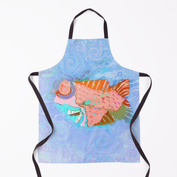 Item preview, Boho Fish Hippie Vibes Coastal Bohemian Style Home Décor or Art 1 of 2 designed and sold by Beachy.