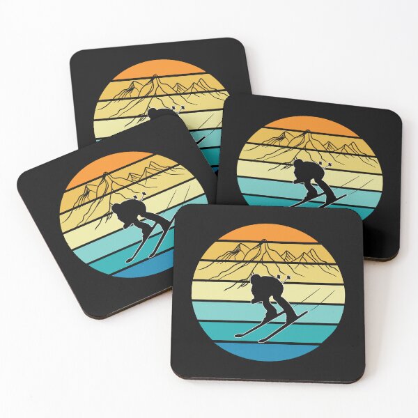 Item preview, Ski Lover Vintage Ski Resort Skier Winter Sports Retro designed and sold by TheInkElephant.