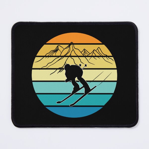 Item preview, Ski Lover Vintage Ski Resort Skier Winter Sports Retro designed and sold by TheInkElephant.