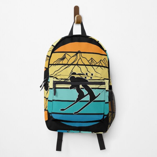 Item preview, Ski Lover Vintage Ski Resort Skier Winter Sports Retro designed and sold by TheInkElephant.