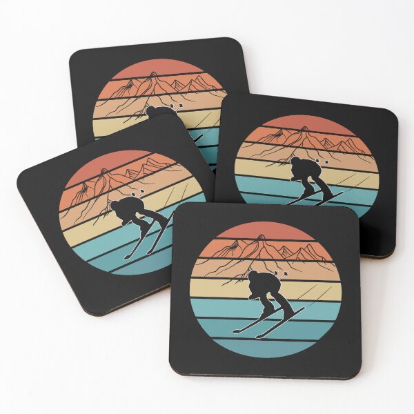 Item preview, Ski Lover Vintage Ski Resort Skier Winter Sports Retro designed and sold by TheInkElephant.