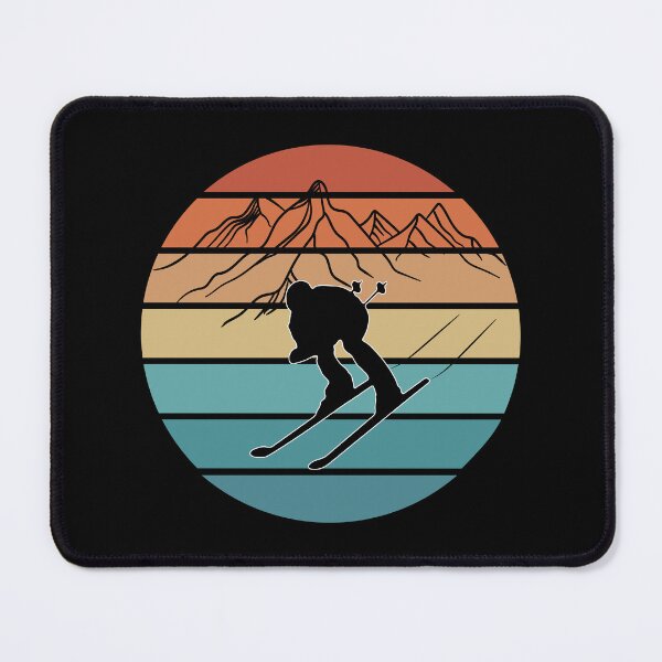Item preview, Ski Lover Vintage Ski Resort Skier Winter Sports Retro designed and sold by TheInkElephant.