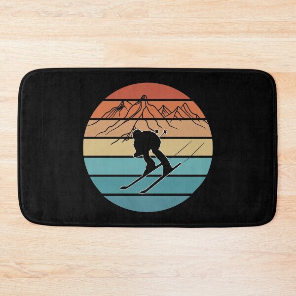 Item preview, Ski Lover Vintage Ski Resort Skier Winter Sports Retro designed and sold by TheInkElephant.